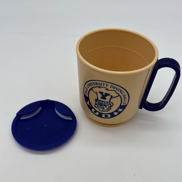 Vintage Yale Dining Hall Cup with Adhesive Base - Picture 4 of 6